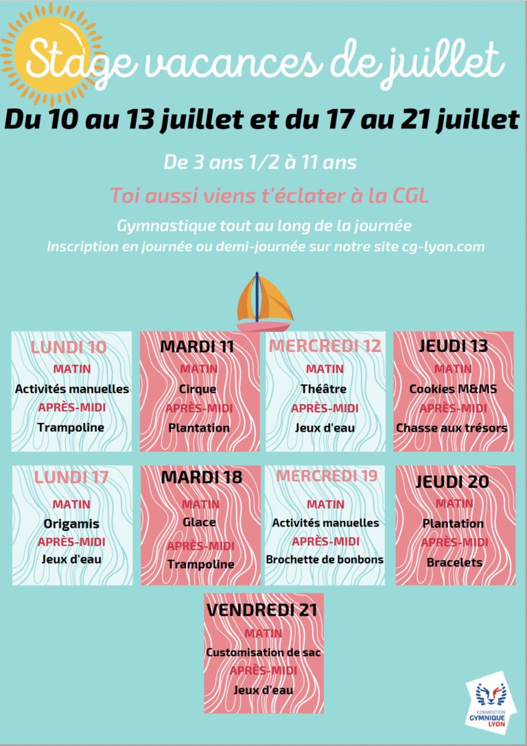 Gym Artistique Lyon Convention gymnique de Lyon