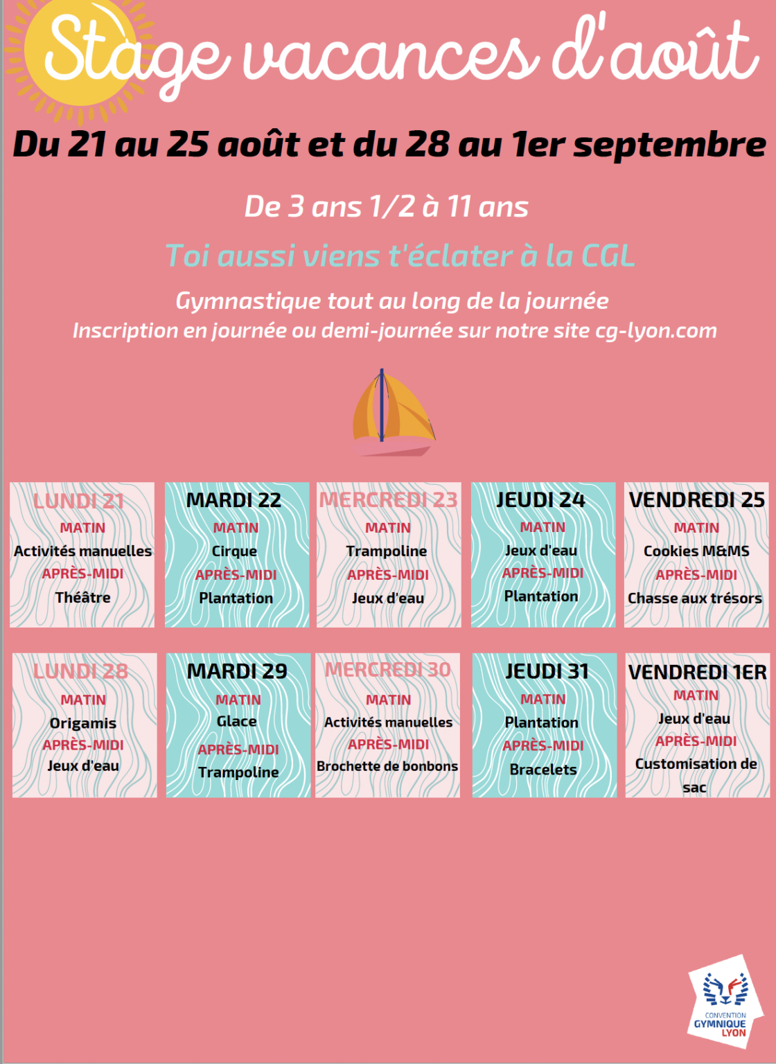 Gym Artistique Lyon Convention gymnique de Lyon