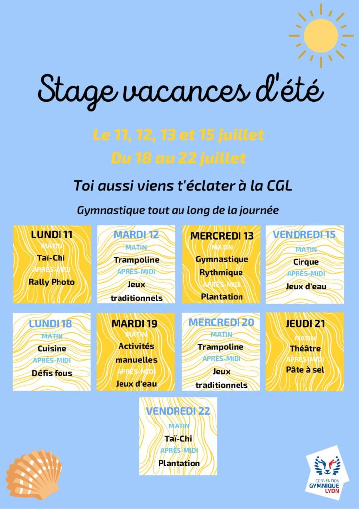 Gym Artistique Lyon Convention gymnique de Lyon